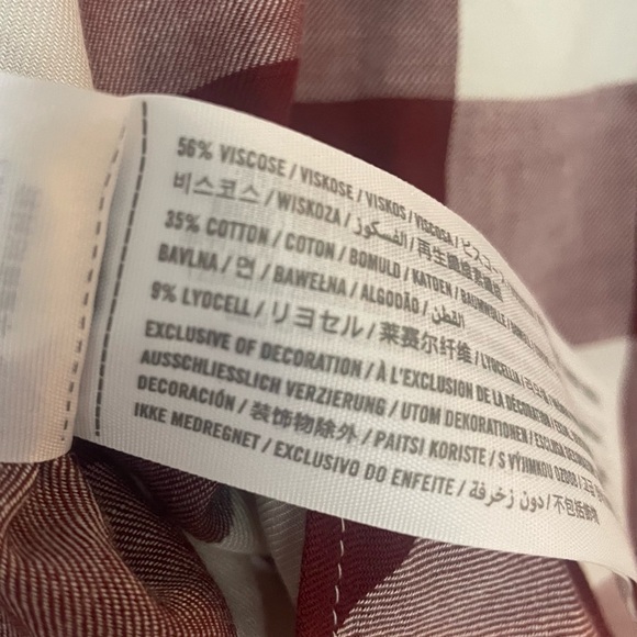 Abercrombie & Fitch Boyfriend Plaid Blouse - Picture 6 of 6